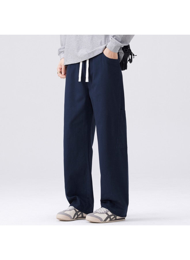 Paul Frank Autumn And Winter Men's Fashion Loose Drape Casual Pants, Versatile Straight-leg Pants, Men's Bottoms - Image 3